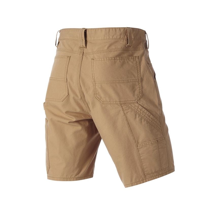 Pantalons de travail: Short e.s.iconic + brun amande 8