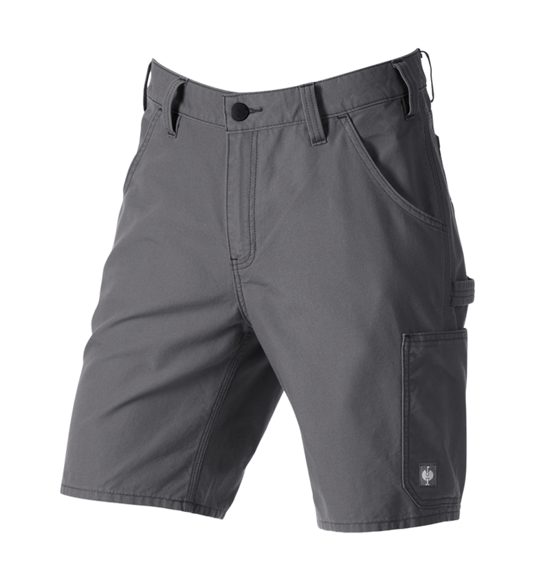Pantalons de travail: Short e.s.iconic + gris carbone 5