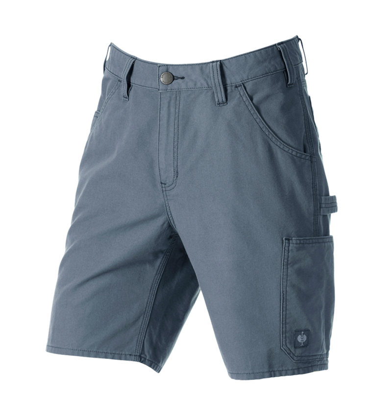 Pantalons de travail: Short e.s.iconic + bleu oxyde 6