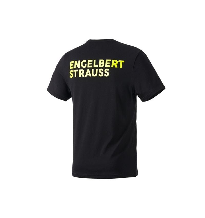 Themen: T-Shirt Merino e.s.trail + schwarz/acidgelb 3