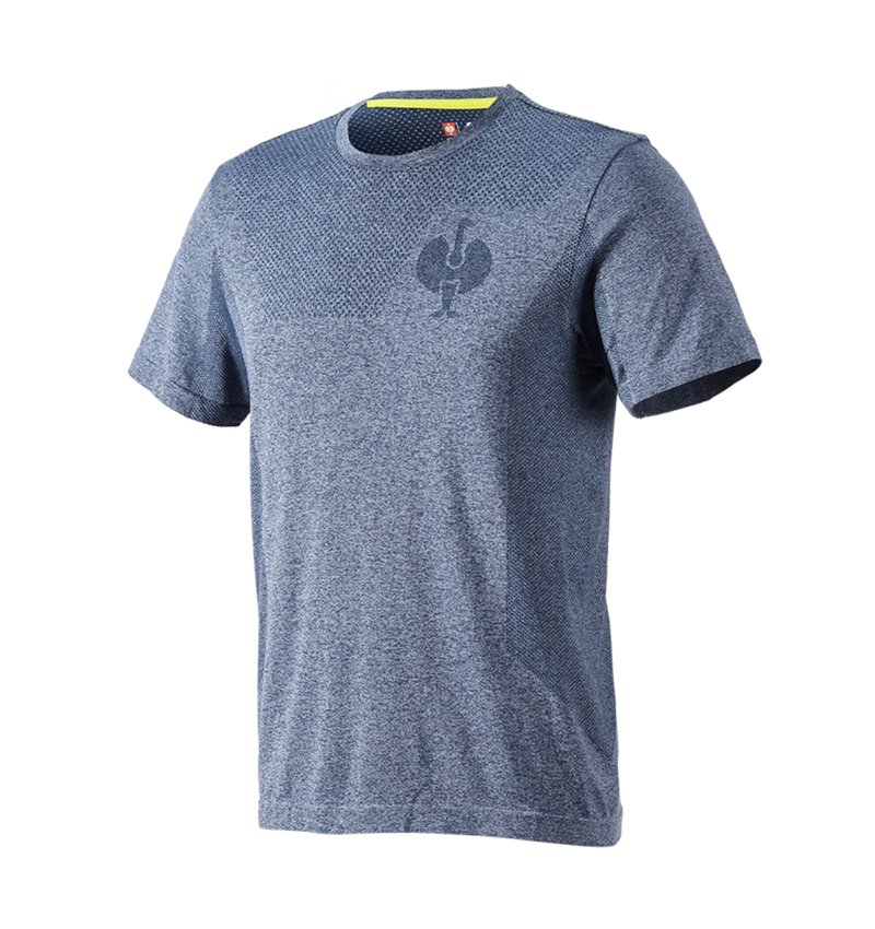 Themen: T-Shirt seamless e.s.trail + tiefblau melange 2