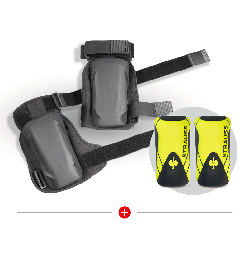 Protection du genou: KIT : e.s. Knee Pad + Poche Pro-Comfort, rough