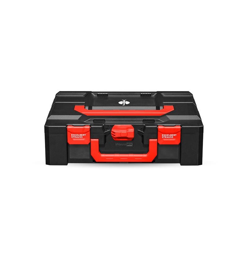 STRAUSSbox System: STRAUSSbox 145 large + schwarz/rot