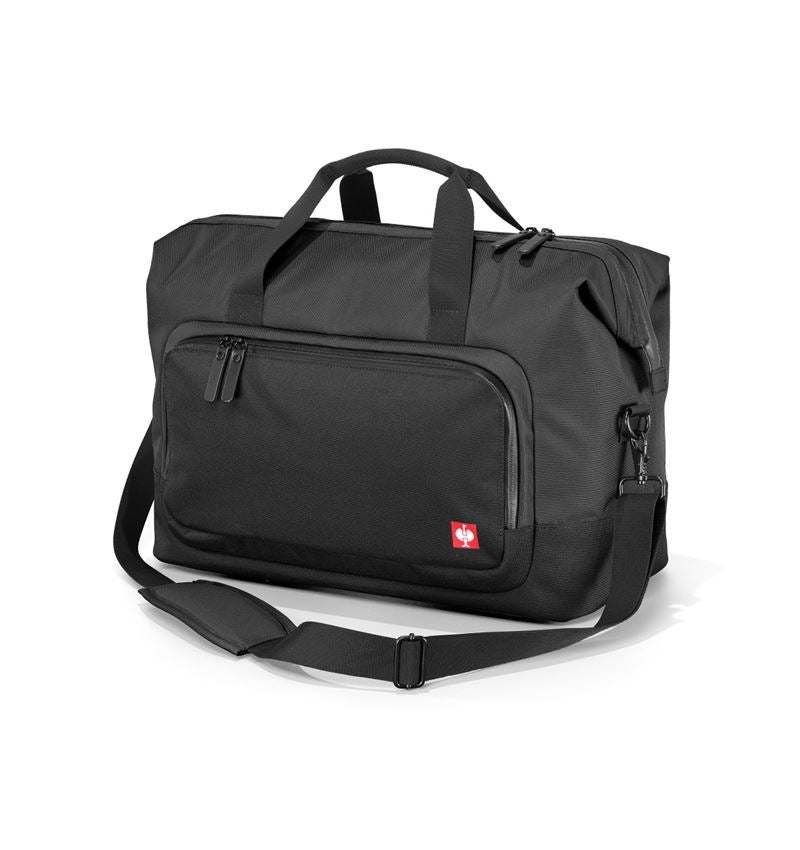 Accessoires: Duffle Bag-Reisetasche e.s.work&travel + schwarz