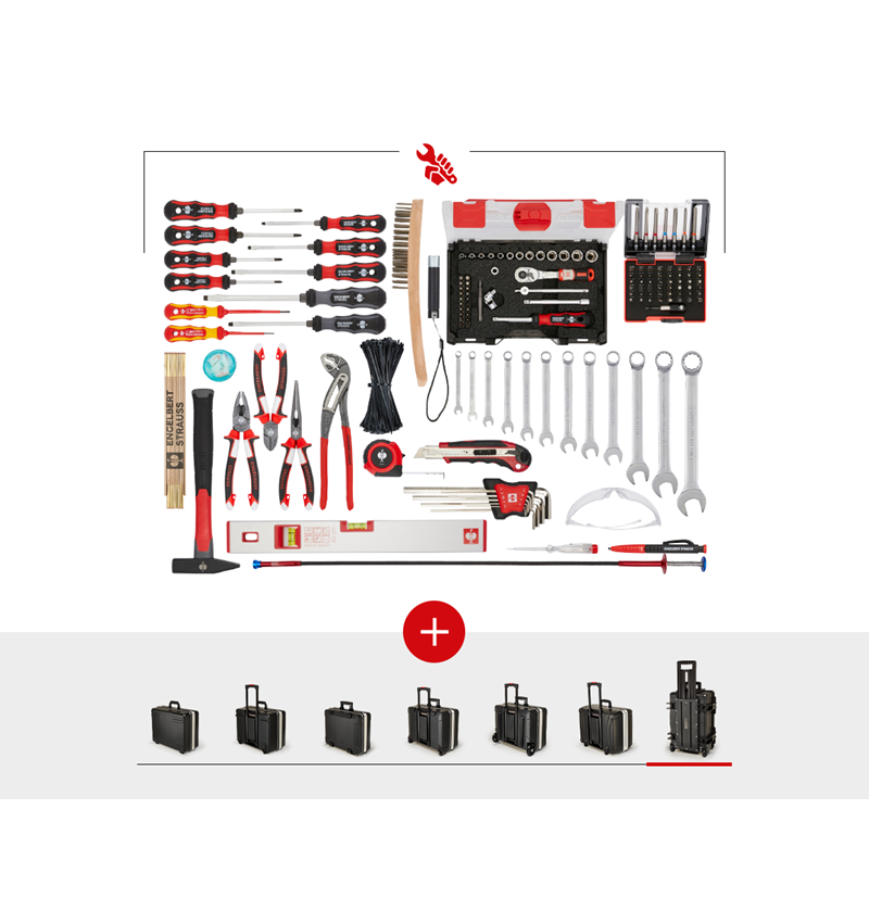 Werkzeugkoffer: Werkzeug-Set Allround Profi inkl. Werkzeugkoffer