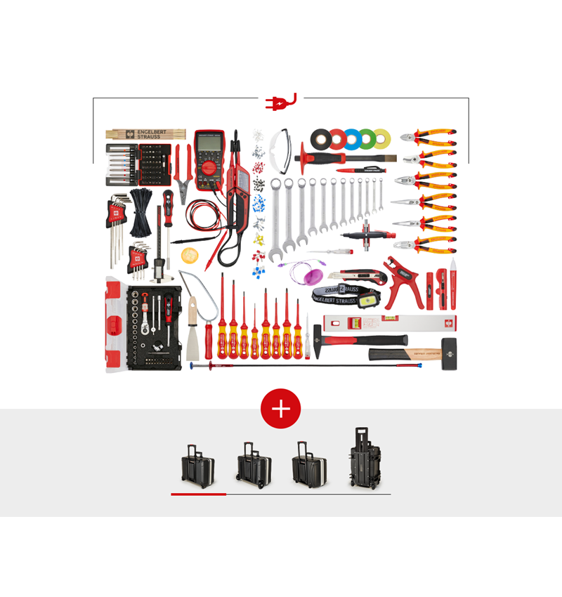 Werkzeuge: Werkzeug-Set Elektro Meister inkl. Werkzeugtrolley