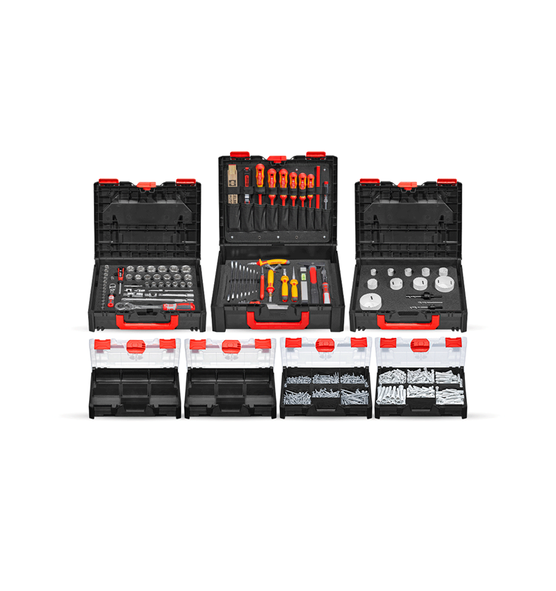 Werkzeuge: STRAUSSbox Werkzeug-Set Elektro Pro II