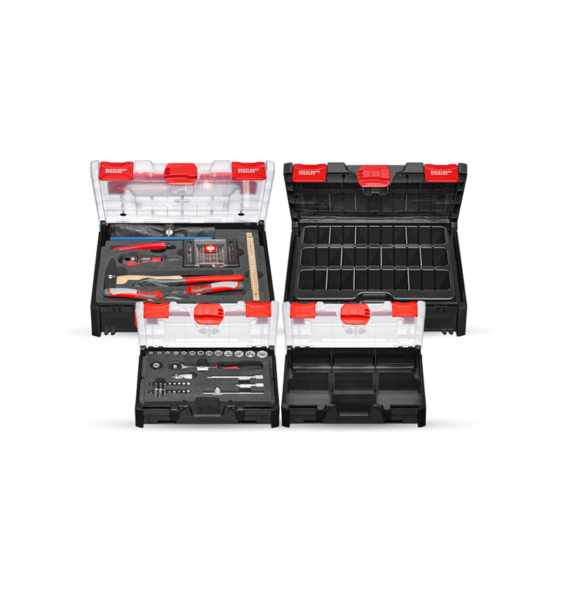 Werkzeuge: STRAUSSbox Werkzeug-Set 1/4" lockfix