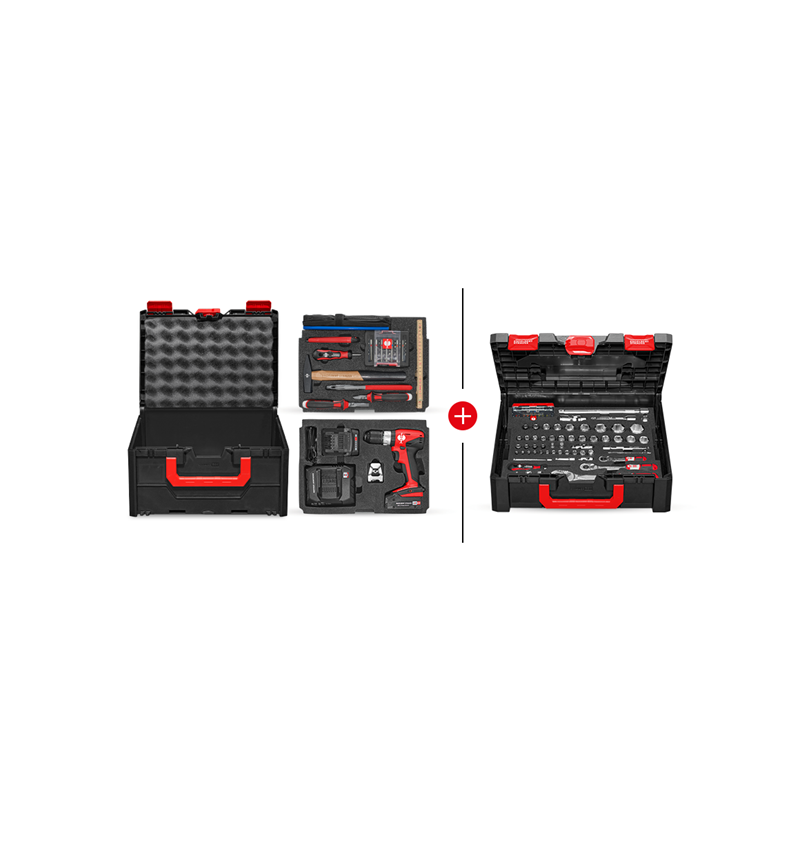 Outils: Set d'outils STRAUSSbox 215 midi Allround Pro II