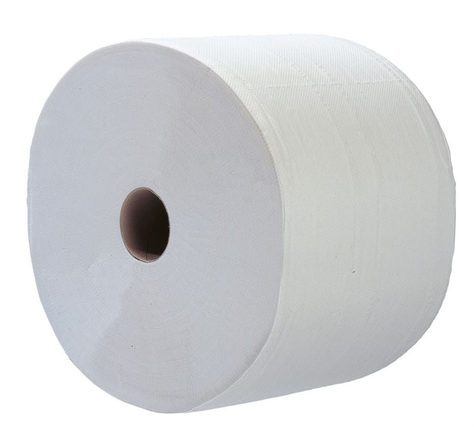 Chiffons: Papier de nettoyage sur rouleau, 27 cm large