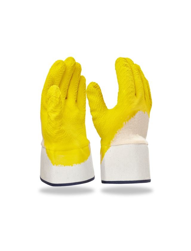 Beschichtet: Latex-Handschuhe, Stulpe, 12-er Pack
