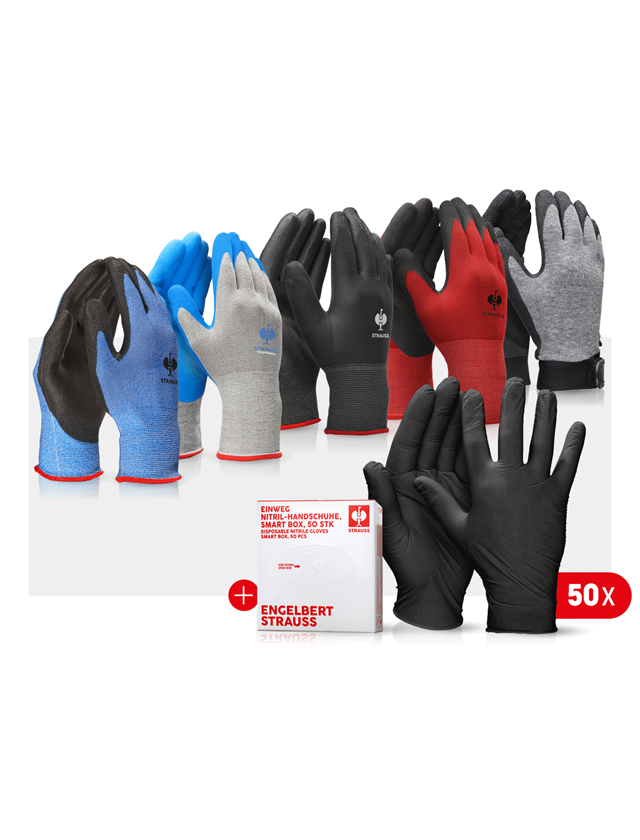 Sécurité au travail: Kit de gants professionnels automobile III