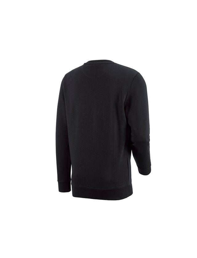 Installateurs / Plombier: e.s. Sweatshirt poly cotton + noir 3