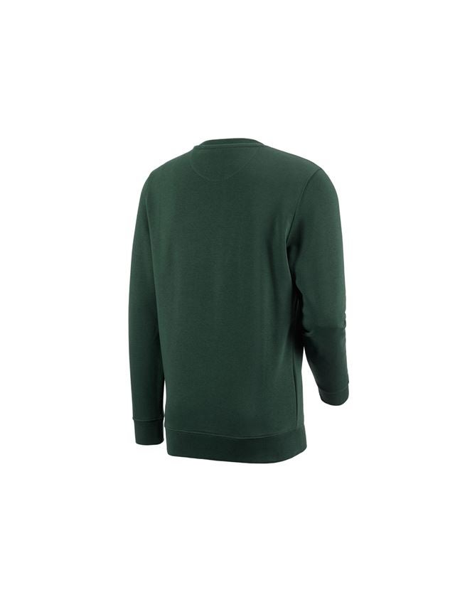 Menuisiers: e.s. Sweatshirt poly cotton + vert 3