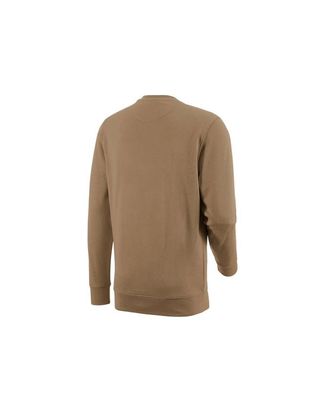 Menuisiers: e.s. Sweatshirt poly cotton + kaki 1