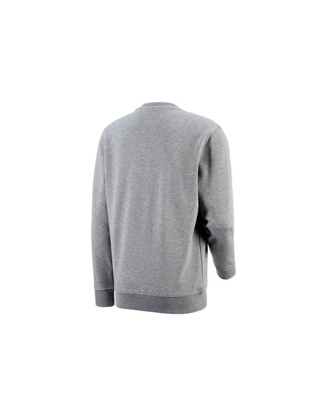 Installateur / Klempner: e.s. Sweatshirt poly cotton + graumeliert 1