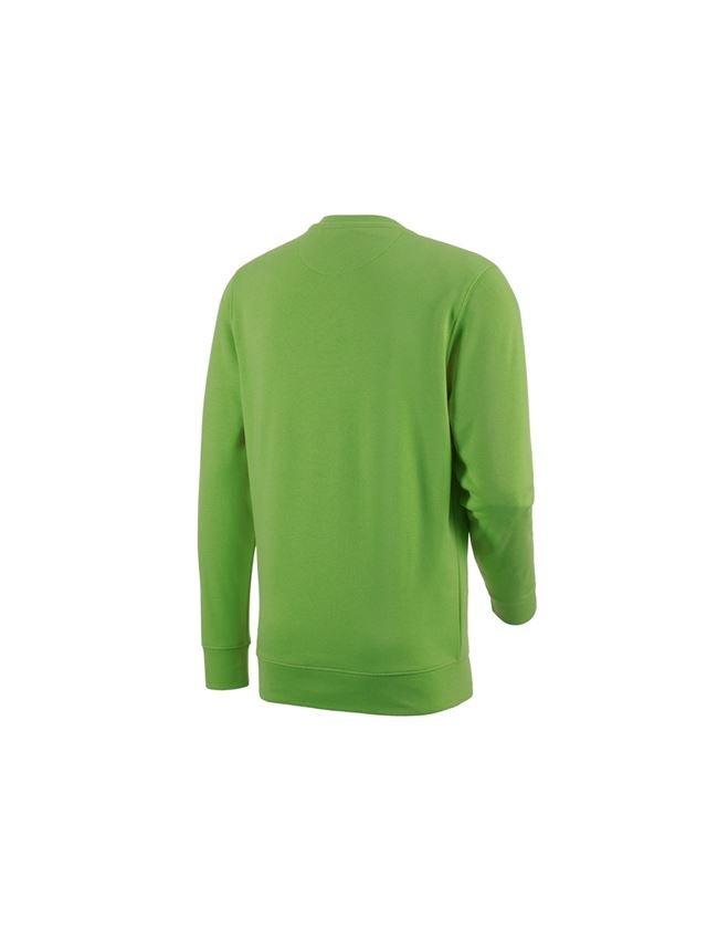 Installateurs / Plombier: e.s. Sweatshirt poly cotton + vert d'eau 1