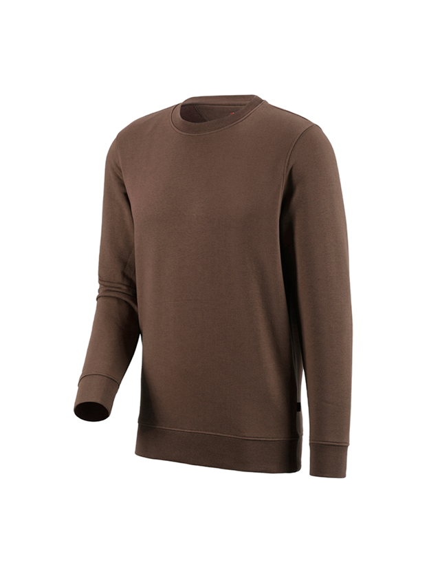 Menuisiers: e.s. Sweatshirt poly cotton + noisette 2