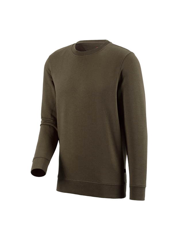 Installateurs / Plombier: e.s. Sweatshirt poly cotton + olive 1