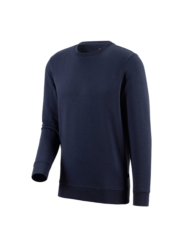 Installateurs / Plombier: e.s. Sweatshirt poly cotton + bleu foncé 2