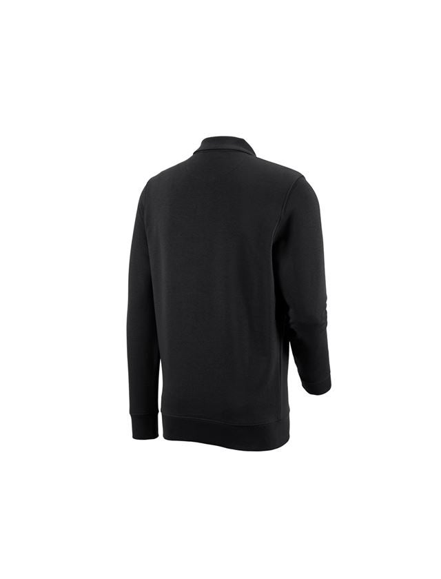 Thèmes: e.s. Sweatshirt poly cotton Pocket + noir 2