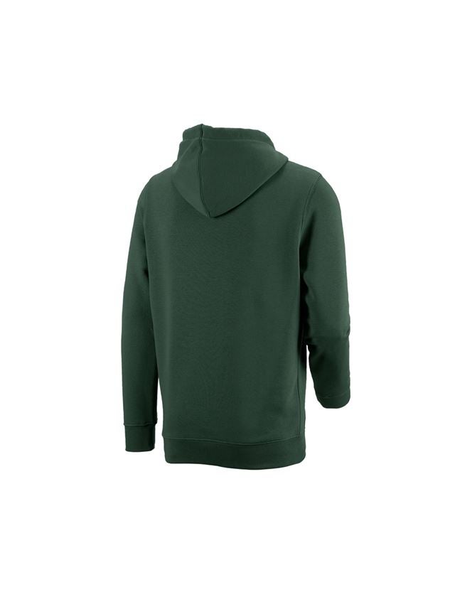 Installateurs / Plombier: e.s. Sweatshirt à capuche poly cotton + vert 1