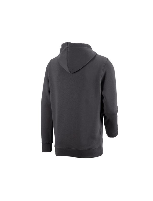Shirts & Co.: e.s. Hoody-Sweatshirt poly cotton + anthrazit 2