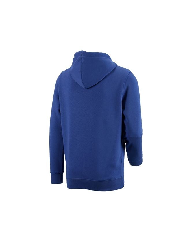 Installateurs / Plombier: e.s. Sweatshirt à capuche poly cotton + bleu royal 1