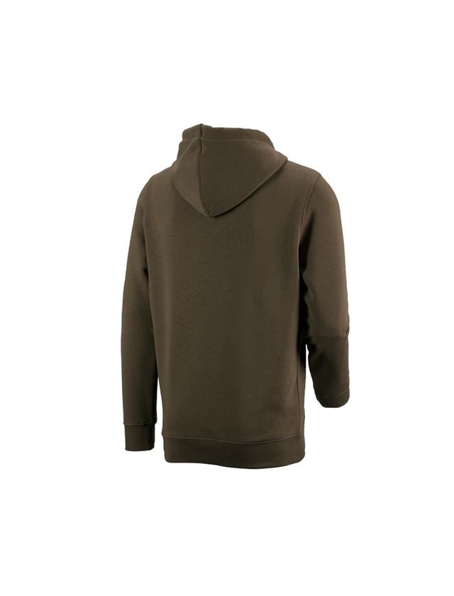 Menuisiers: e.s. Sweatshirt à capuche poly cotton + olive 2