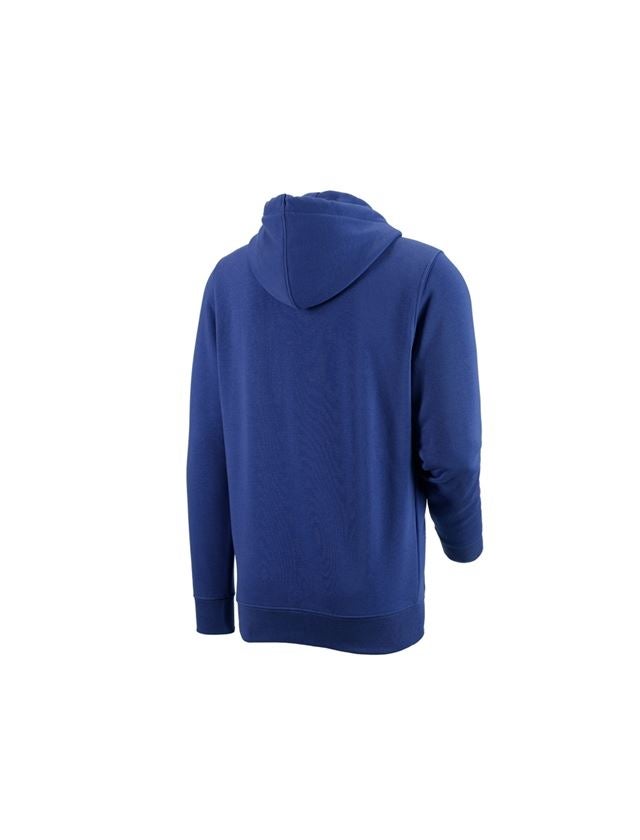 Menuisiers: e.s. Hoody sweat zippé poly cotton + bleu royal 3