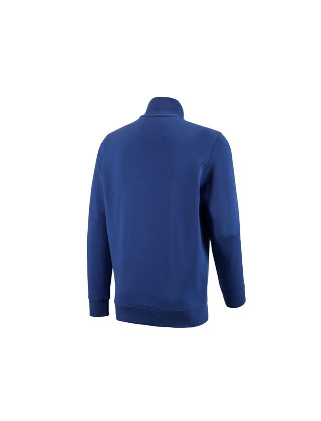 Installateur / Klempner: e.s. ZIP-Sweatshirt poly cotton + kornblau 1