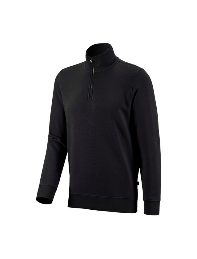 Themen: e.s. ZIP-Sweatshirt poly cotton + schwarz 2