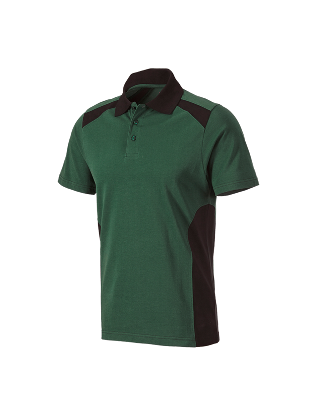 Themen: Polo-Shirt cotton e.s.active + grün/schwarz 2
