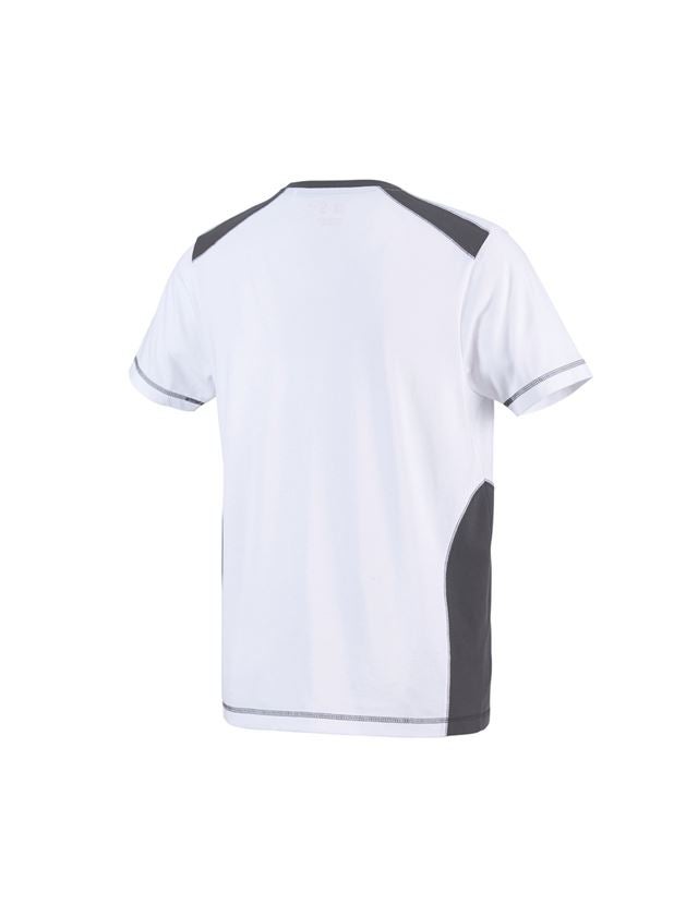 Horti-/ Sylvi-/ Agriculture: T-shirt  cotton e.s.active + blanc/anthracite 3