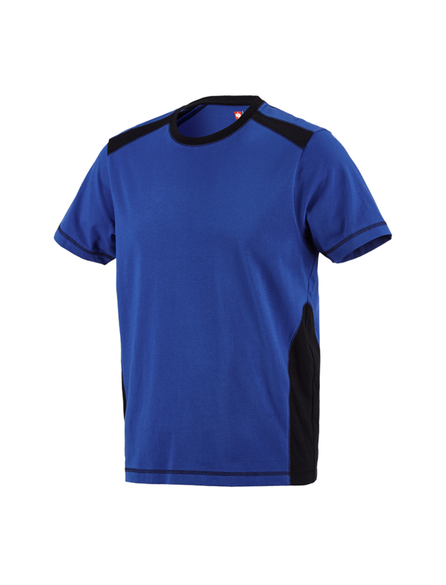 Menuisiers: T-shirt  cotton e.s.active + bleu royal/noir 1