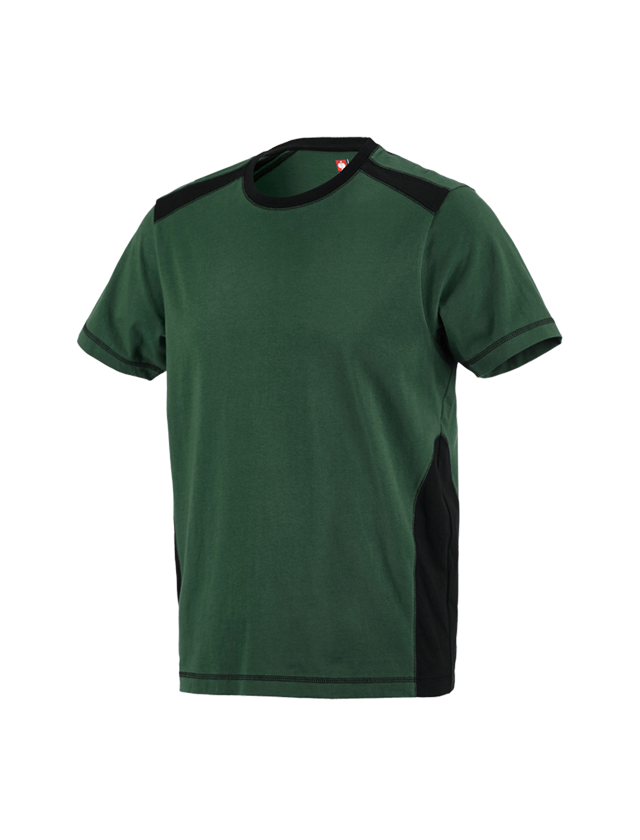Installateur / Klempner: T-Shirt cotton e.s.active + grün/schwarz 2