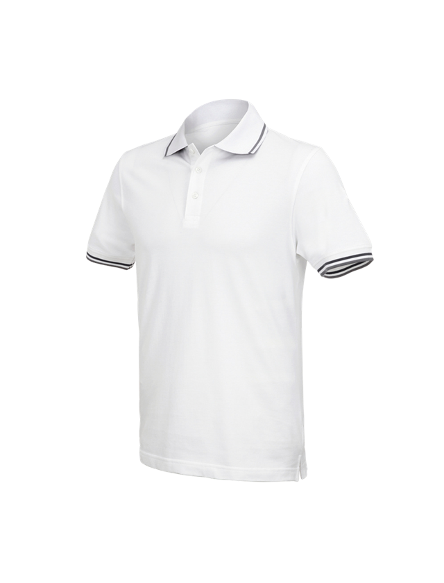 Galabau / Forst- und Landwirtschaft: e.s. Polo-Shirt cotton Deluxe Colour + weiß/anthrazit 1