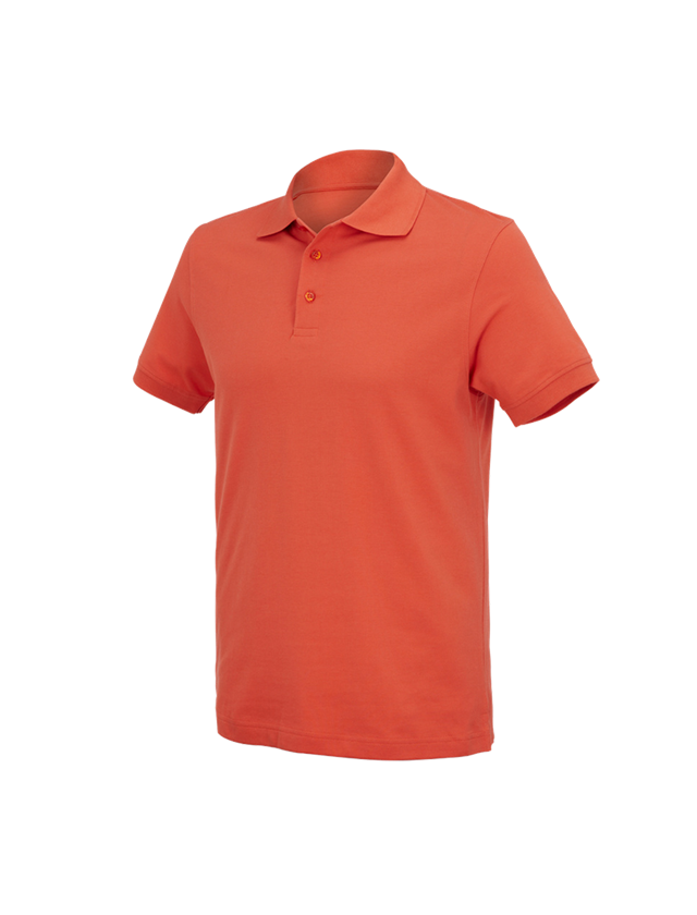 Shirts & Co.: e.s. Polo-Shirt cotton Deluxe + nektarine