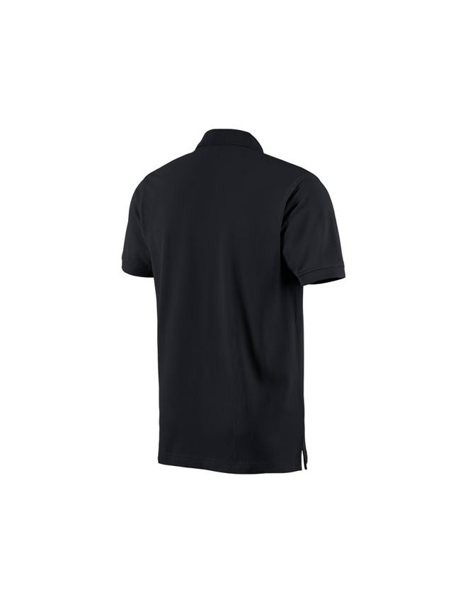 Installateur / Klempner: e.s. Polo-Shirt cotton + schwarz 3