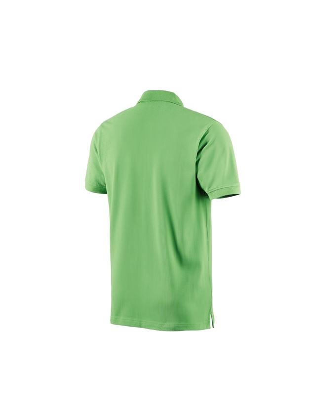 Shirts & Co.: e.s. Polo-Shirt cotton + apfelgrün 1