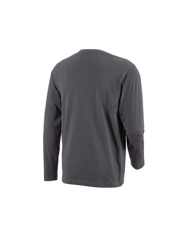 Menuisiers: e.s. Longsleeve cotton + anthracite 3