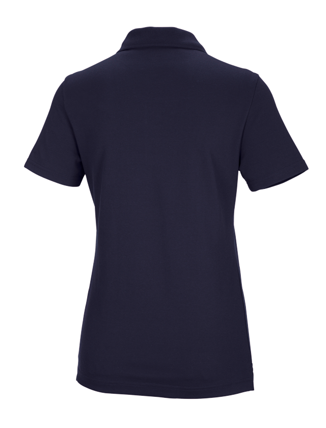 Schreiner / Tischler: e.s. Funktions Polo-Shirt poly cotton, Damen + dunkelblau 3