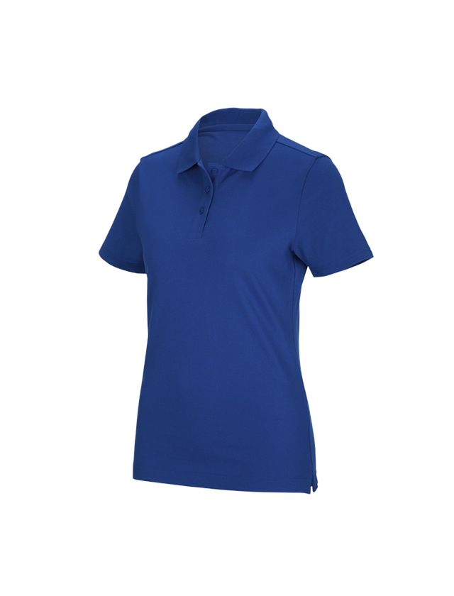 Schreiner / Tischler: e.s. Funktions Polo-Shirt poly cotton, Damen + kornblau 2