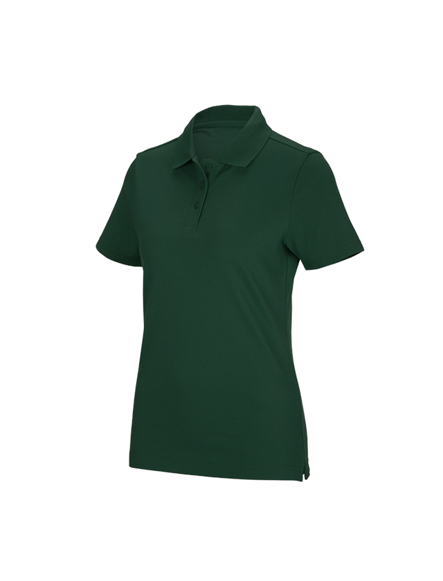 Schreiner / Tischler: e.s. Funktions Polo-Shirt poly cotton, Damen + grün 2