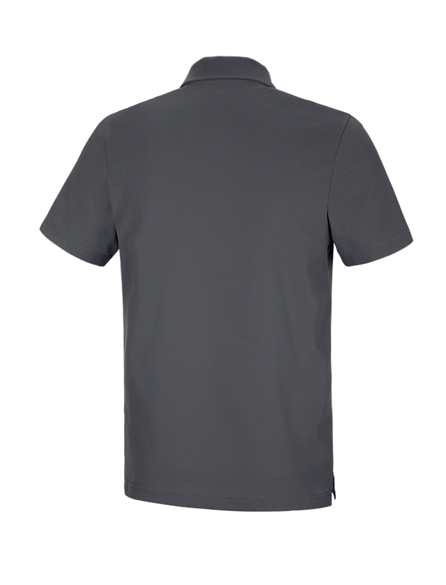 Menuisiers: e.s. Fonctionnel poloshirt poly cotton + anthracite 1