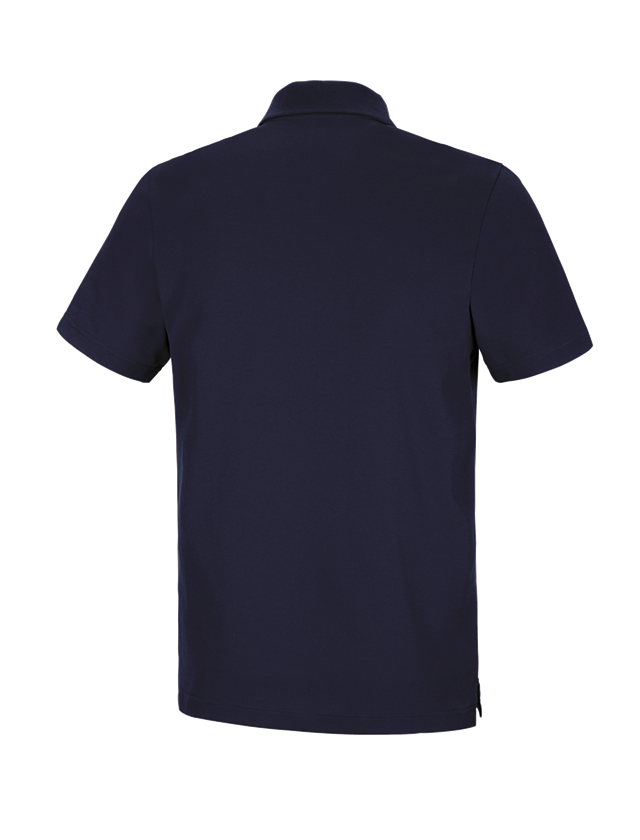 Schreiner / Tischler: e.s. Funktions Polo-Shirt poly cotton + dunkelblau 1