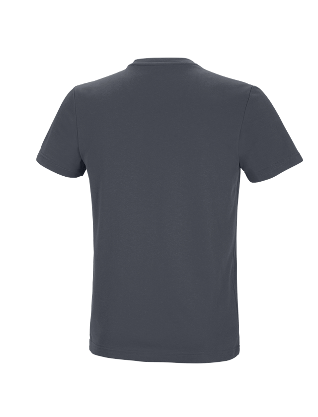 Installateur / Klempner: e.s. Funktions T-Shirt poly cotton + anthrazit 1
