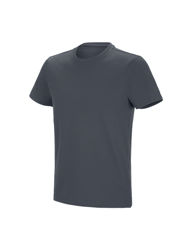 Menuisiers: e.s. T-shirt fonctionnel poly cotton + anthracite