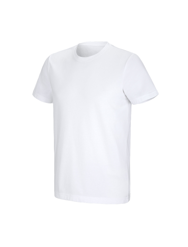 Menuisiers: e.s. T-shirt fonctionnel poly cotton + blanc 2