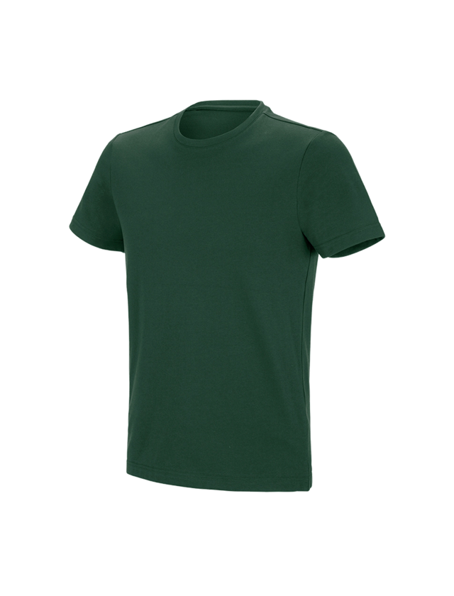 Shirts & Co.: e.s. Funktions T-Shirt poly cotton + grün 2